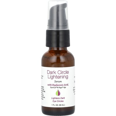 Hyalogic, Dark Circle Lightening Serum, Hyaluronic Acid with Iceryl, Regu-Age, Fragrance-Free, 1 fl oz (30 ml) gray