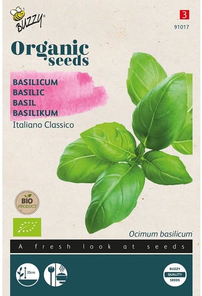 Buzzy® Organic Basilicum - Italiano Classico (BIO)