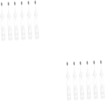 Reis Tandenborstel Set - Tandenborstel Kit - Hygiënisch Reizen - Inclusief Opbergdoosje - 15 cm - Wit
