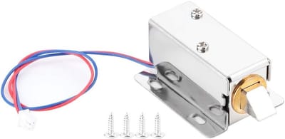 Miniatuur Elektromagnetische Deurslot voor Kast, Lade en Doos - Elektronisch Bediening Slot 12V DC