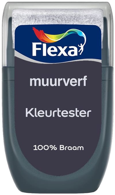 Flexa - Kleurtester Muurverf - 100% Braam - Mengverf - 30 Ml
