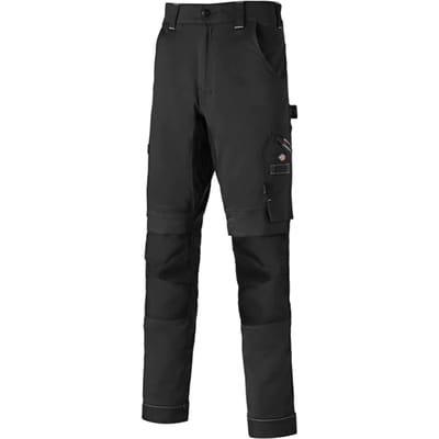 Dickies Universele Flex Kniestuk Heren Zwarte Werkbroek