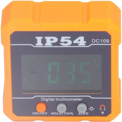 Digitale Inclinometer Automatische Uitschakeling Magnetische Waterpas Hoekzoeker Meter Gereedschap gray