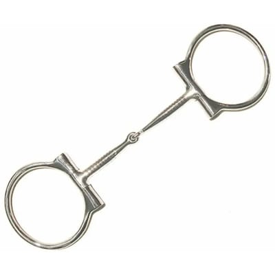 2-rings trensbit met koper ingesneden zacht ijzer Brad Ren's