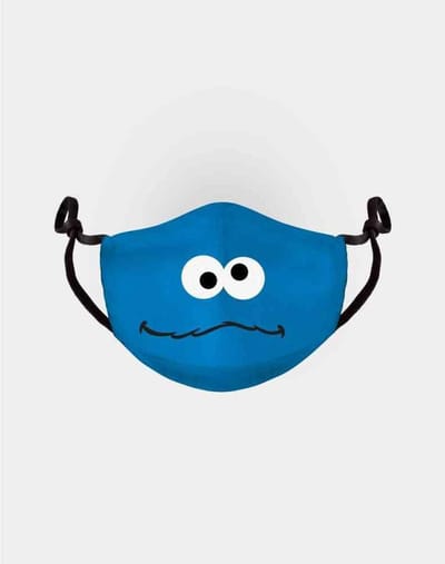 Sesame Street Masker Cookie Monster Blauw