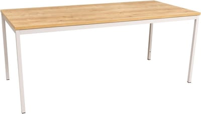 Multifunctionele Rechthoekige Tafel – Ideaal als Bureau of Eettafel, 180 x 80 cm