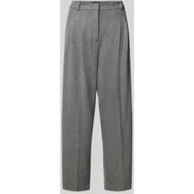 Loose fit stoffen broek met wol Model 'EMILIE'