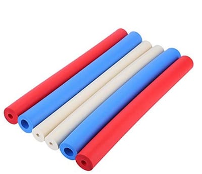 Dailygoods- Schuimgreepslang Antislip - 6-Delige Set - Handgreep voor Gripproblemen - Ergotherapie/Fysiotherapie - Op Maat Gesneden - Duurzaam Schuimmateriaal - Gripversterker