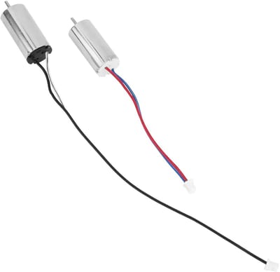 Mini Motoren Set - Micro Motortjes - Robotica Projecten - Hoge Snelheid 44000 RPM - 10x20mm - Zilver