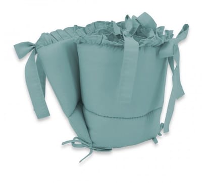 Babybam Bedomrander Royal Ruches Groen-180 X 30 cm
