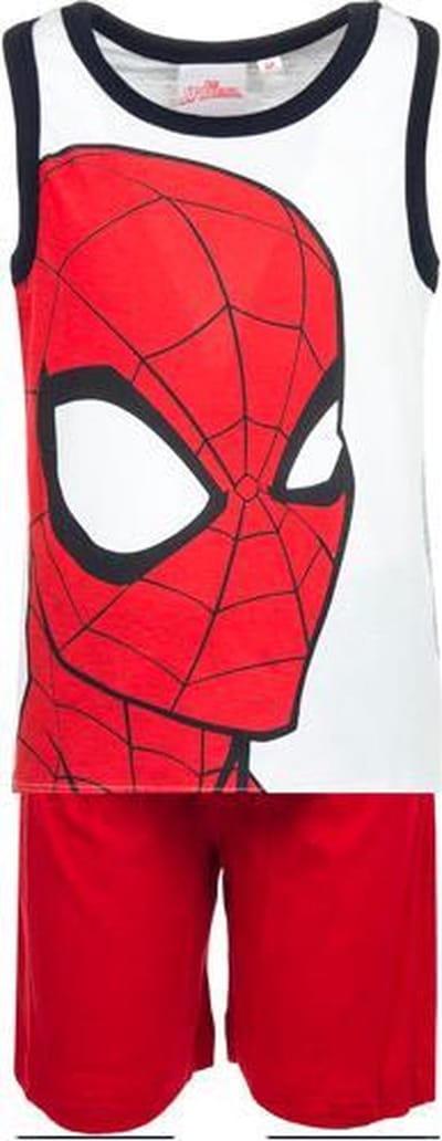 Spiderman - shortama -  Rood - Maat 98