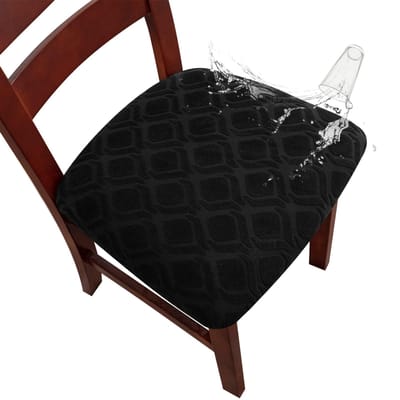 waterdichte stoelzithoezen Stretch Dikke Jacquard Met Goede Elasticiteit Stofdicht Waterdicht Oliebestendig Voor Eetkamer Woonkamer 1PC