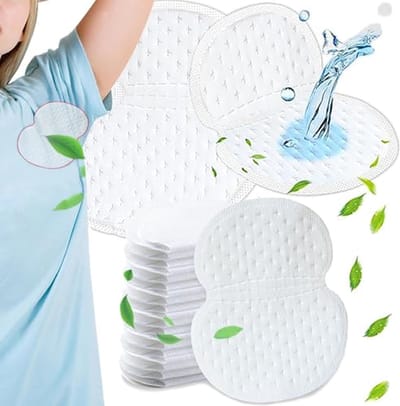 100 stuks okselpads voor dames en heren, zelfklevende okselpads, zweetpads, geurloze okselpads, voor heren en dames, perfecte pasvorm, absorberen tegen zweetvlekken