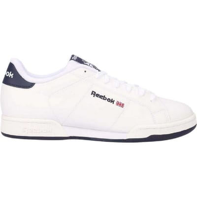 Reebok Volwassen uniseks NPC II SYN-trainers (Wit, Marine)
