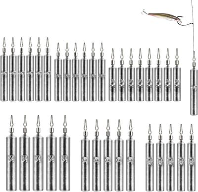 Drop Shot Gewichten en Hengelaccessoires Set voor Effectief Vissen met Staaflood