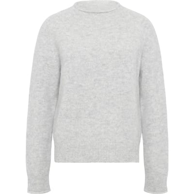 Boss Fesperanasy-sweatshirt voor dames (Lichtgrijs)