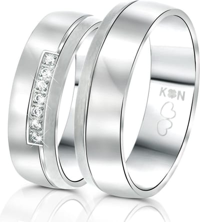 Lucardi Heren Vriendschapsring Maldives - Ring - Vaderdag Cadeautje - Staal - Zilverkleurig