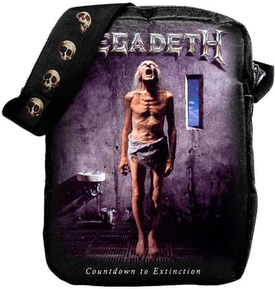 Rocksax Megadeth - Countdown To Extinction Crossbody tas - Multicolours
