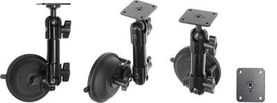 Pedestal Mount Lite Suction cup mount Middel 190mm