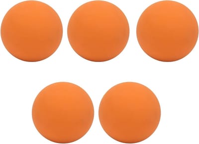 Set van 5 Rubber Bouncing Balls van 6 cm - Stressverlichting, Geschikt voor Kinderen en Volwassenen, Lichtgewicht en Draagbaar voor Oefeningen en Spelletjes