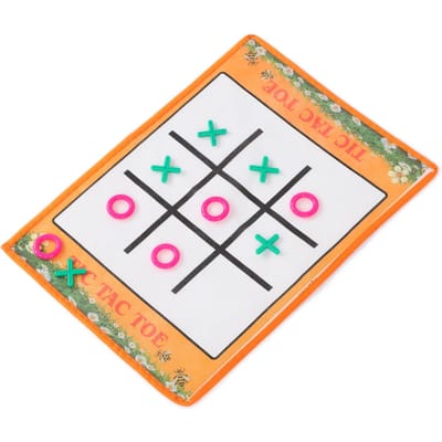 Boter-kaas-en-eieren Spel voor Kinderen Zacht en Opvouwbaar Boter-kaas-en-eieren Spel voor Kinderfeest Familie Spel orange