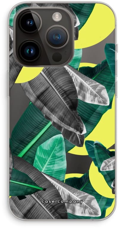 Case Company® - Hoesje geschikt voor iPhone 14 Pro hoesje - Fantasie jungle - Soft Cover Telefoonhoesje - Bescherming aan alle Kanten en Schermrand