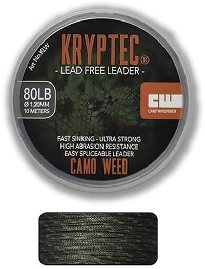 Carp Whisperer - Lead Free Leader - Weed