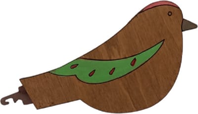 Draaddoorhaler - Vogeltje Groen