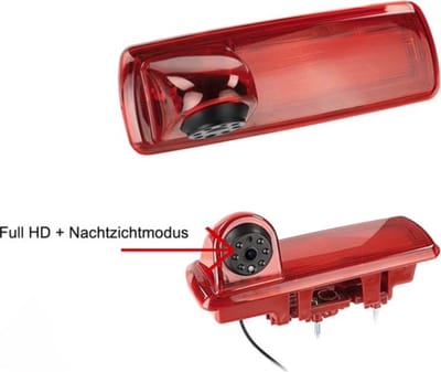 -Achteruitrij Camera achteruitrijcamera geschikt voor Opel Vivaro-remlicht - Renault Trafic - Nissan Primastar 2014-2018