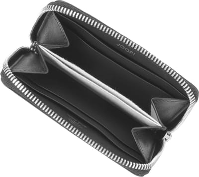 JOOP! Leren Portemonnee Leggero Stampa Aena Purse Black Zwart