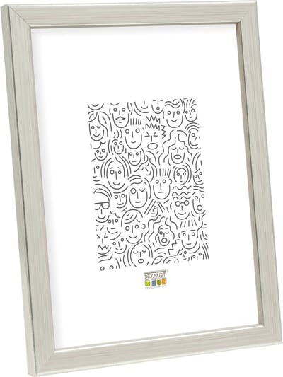 Deknudt Frames fotolijst S41JD1 - hout - zilverkleur: foto: 9x13 cm
