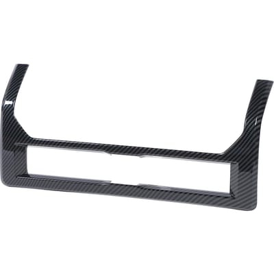 Voor Middenluchtuitlaat Frame Trim Koolstofvezel Stijl Dashboard AC Uitlaat Ventilatie Roosterafdekking Trim voor gray