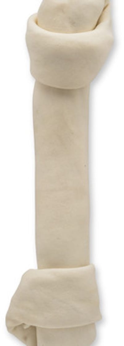 Landman Geknoopt Bot Naturel XXL - 45cm - Hondensnacks - Hondensnoepjes - Kauwbotten Hond - Kauwstaaf