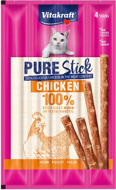 Vitakraft Purestick - Kattensnacks - Kip - MSC - 4 st