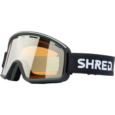 Shred Monocle Black Goggle zwart