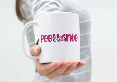 Mok Peettante met naam Petekind - personaliseerd met eigen naam - koffiemok - verjaardag - Communie - Naam doorgeven via mail