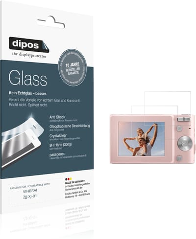 dipos – 2x Pantserfolie geschikt voor VIHBRAI ZJJ-XJ-01 | 9H Screenprotector
