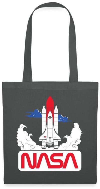 NASA Space Shuttle 3 Tas Van Stof Schoudertas