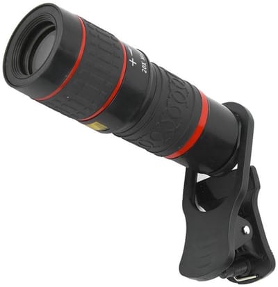 Allecto - Telefoontelelens - 20x Zoom - Langeafstandscamera - Zwart