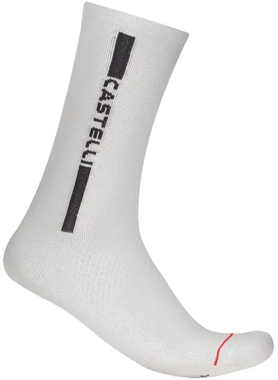Castelli Linea Logo 15 Sokken Wit EU 35-39