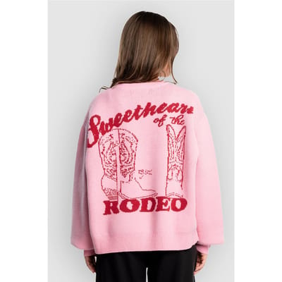Another Cotton Lab Another Rodeo Knit Trui roze