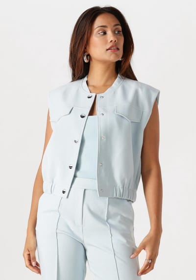 AAIKO Olivia R Pes 345 Blazers Dames - Lichtblauw - Maat L