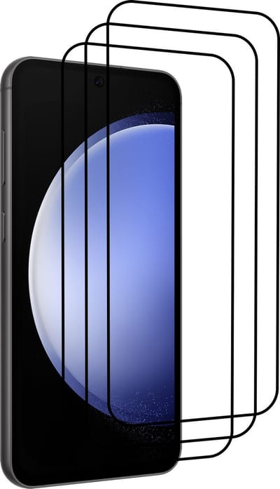 Screenprotector - 3 Stuks - Geschikt voor Samsung Galaxy S23 FE - Full Cover - Beschermglas - Gehard Glas - Tempered Glass - Screen Protector