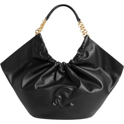 COCCINELLE Leren handtas schoudertas Smash Handbag Smooth Leather Noir zwart