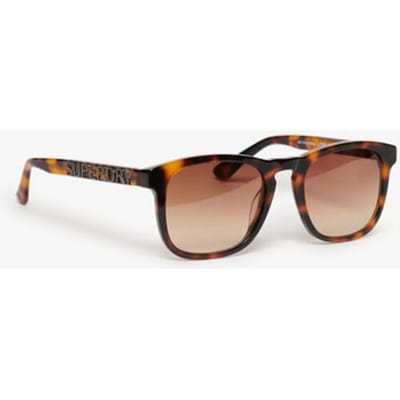Superdry Sdr Vintage Keyhole Vierkante Zonnebril Bruin Grootte: 1SIZE