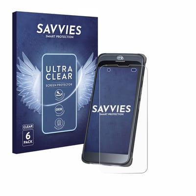 Savvies - Screenprotector voor Orderman 10 - Folie Beschermfolie transparant 6 Stuks