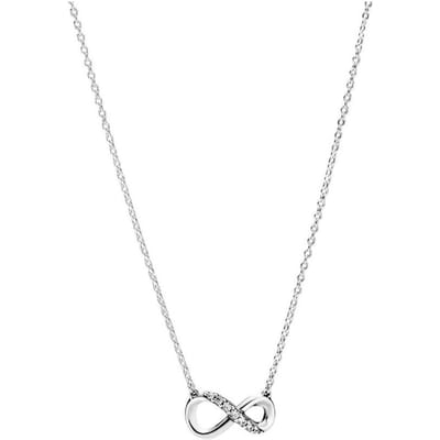 Pandora Moments Dames Ketting Zilver - Zilverkleurig