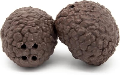 Kunstmatige Truffels - Hondentruffels Trainingsspeelgoed - Hondentraining Zoeken - Met Olie Container - 5 stuks - Donkerbruin
