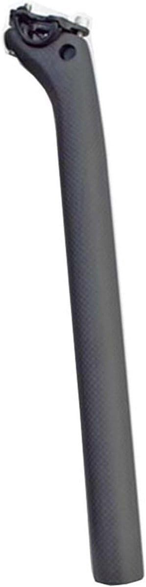 Fiets Zadelpen - Verende Zadelpen - Comfortabel Fietsen - Koolstofvezel Materiaal - 31.6 x 350 mm - Mat Zwart