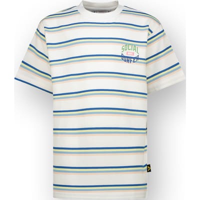 Vingino Boys Haru T-shirt Real White Maat: 10 | T-Shirts Outlet | Unisex | Groen